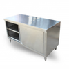 Gabinete de cocina con acero inoxidable